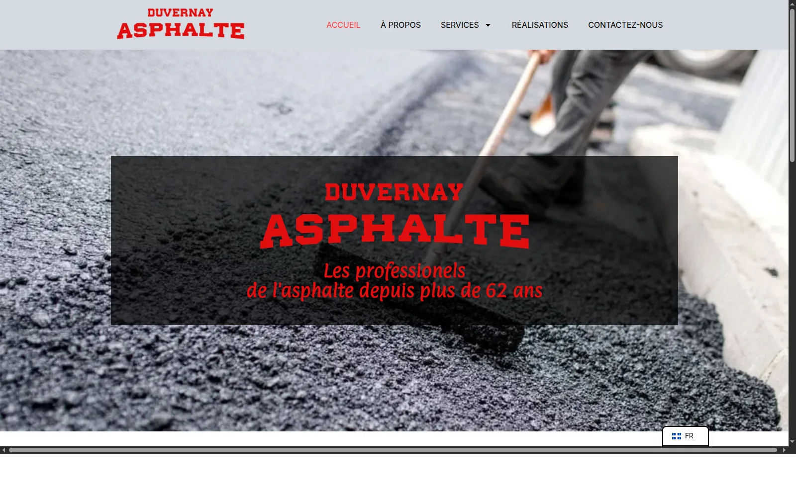 Screenshot of Duvernay Asphalte